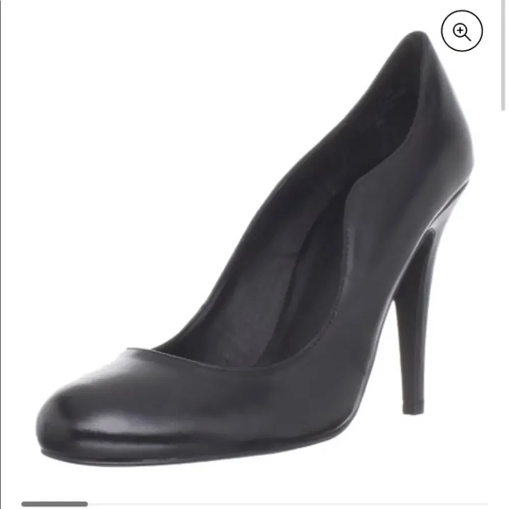 NEW Black Leather Pumps Heels‎ Lillian Size 7.5 Kelsi Dagger